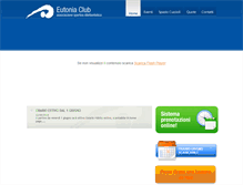 Tablet Screenshot of eutoniaclub.it